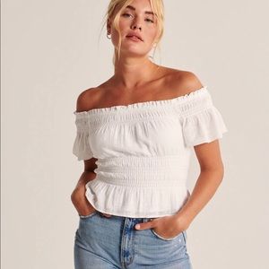 A&F Off The Shoulder Blouse